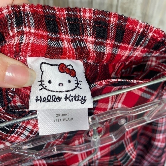 Hello Kitty Red Plaid Skirt - Picture 3 of 4